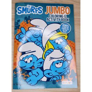 The Smurfs Jumbo Coloring & Activity Book with Tear and Share Pages